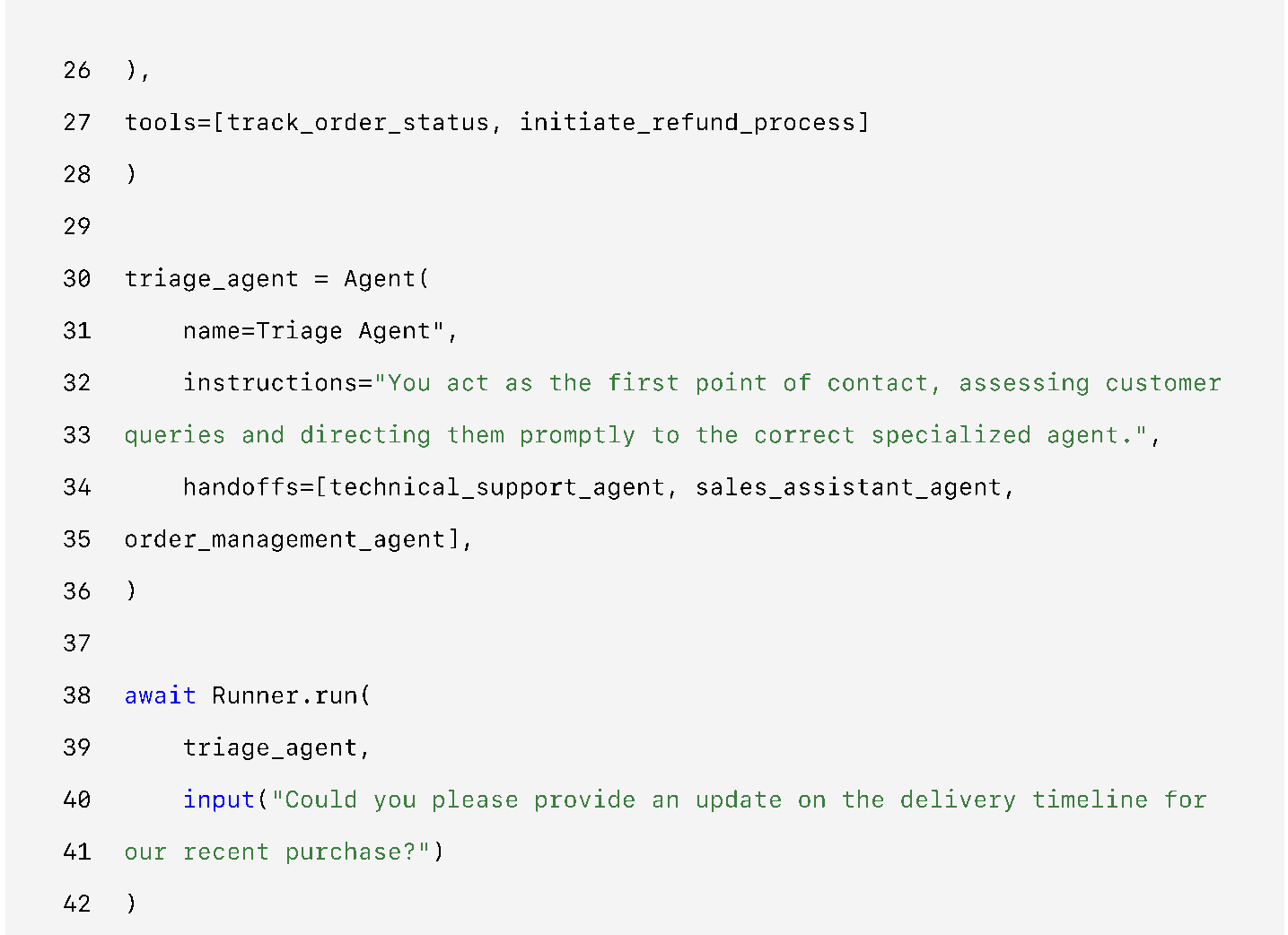 Decentralized pattern Python example — part 2 (original PDF, page 23)