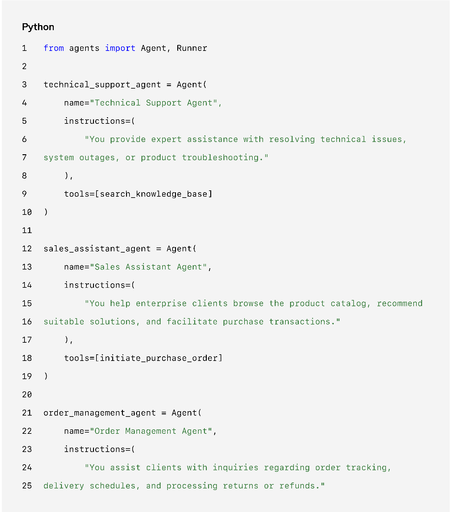 Decentralized pattern Python example — part 1 (original PDF, page 22)